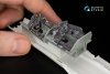 Quinta Studio QDS+48487 F-4C Phantom II 3D-Printed & coloured Interior on decal paper (Academy) (Small version) (with 3D-printed resin parts) 1/48